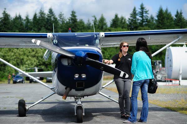 Introductory Flying Lesson, Squamish BC